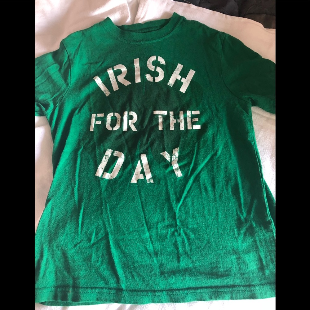 Kids Green Shamrock T-shirt ☘️